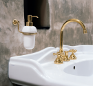porte distributeur de savon liquide-accessoire de bain à fixer au mur-salle de bains complète fabriqués à la main en laiton de