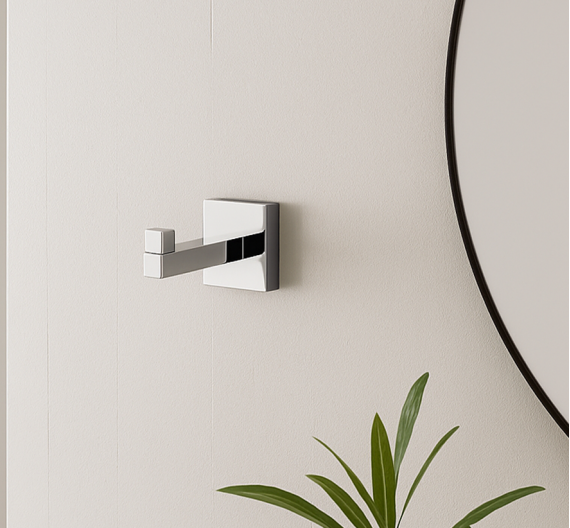 appendino porta asciugamano per arredamento da bagno in ottone alta qualità hook bathroom design Made in Italy