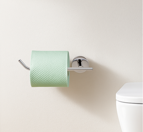 Toilet paper door left version bathroom accessories high quality details bathroom