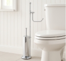 PERMANENT DES PORTE-BROSSE WC ET PORTE-PAPIER DE PRINTEMPS ÉCONOMISER DE L'ESPACE 