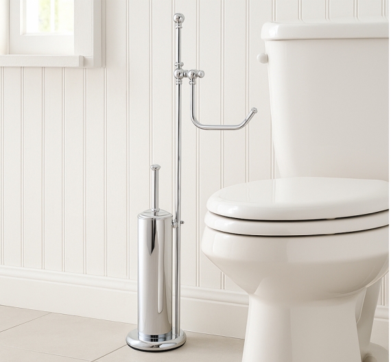 PERMANENT DES PORTE-BROSSE WC ET PORTE-PAPIER DE PRINTEMPS ÉCONOMISER DE L'ESPACE 