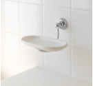 Piatto porta sapone con supporto in stile inglese acciaio accessorio da bagno di alta qualità e antiruggine