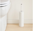porta-scopino-per-wc-bagno-da-appoggiare a terra - totalmente realizzato-in-ottone-alta-qualità-shabby-chic
