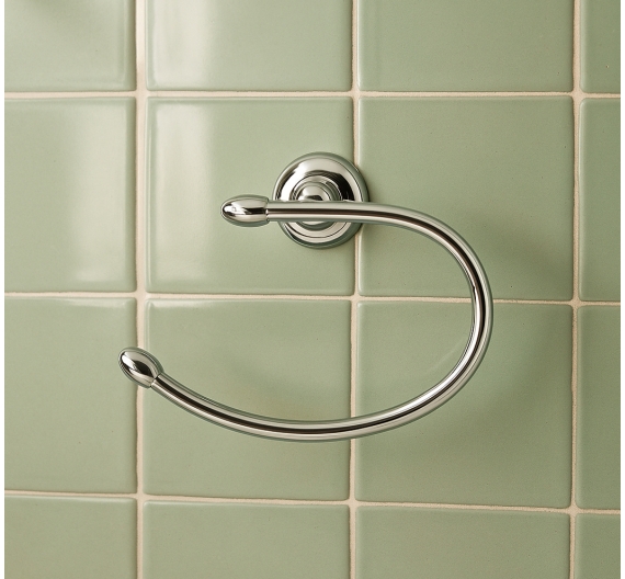 Porta carta igienica da bagno da fissare a muro versione sinistra - accessori da bagno di alta qualità LINEA ONDA