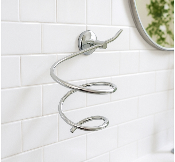 Porta phon da fissare alla parete del bagno in ottone cromato anti ruggine di alta qualità accessori bagno Idearredobagno