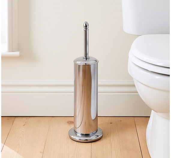 Scopino-wc-da-terra-antiruggine-percé-in-brass-chrome-equipped-of-elements-spare parts-product-Made-In-Italy-style-shabby