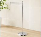 Standing by the bathroom, rust-free high quality paper towel holder three rods that rotate a bathroom classic-style
