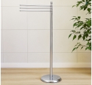 Standing by the bathroom, rust-free high quality paper towel holder three rods that rotate a bathroom classic-style