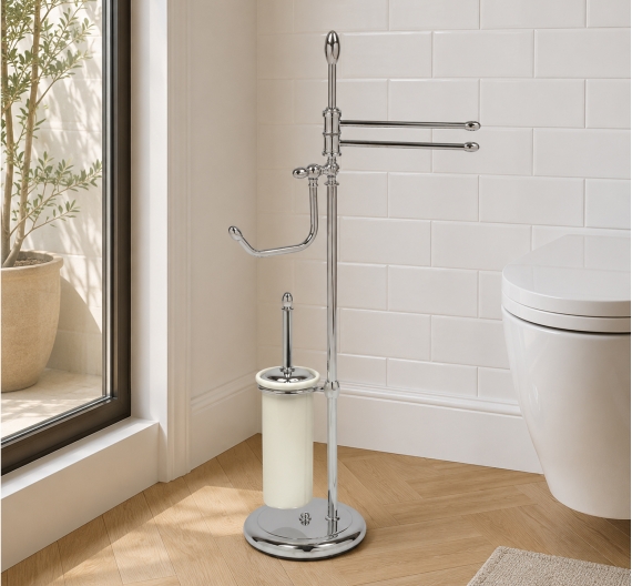Plantain-multifonction-for-bath-door-scope-toilet-ceramic-white-paper-and-wipe-in-brass-chrome-wave-line