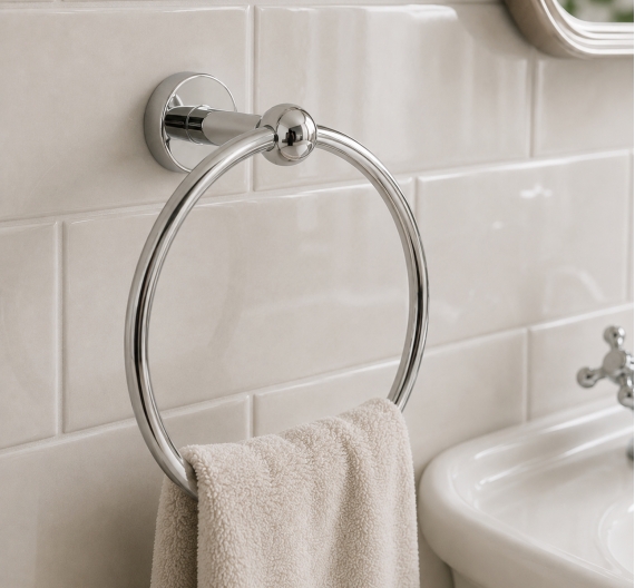 Porte de serviette de bain de mur - LIGNE MINIMALE