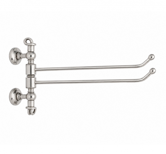 Towel bar, two straight rods fixed to the wall-brass-plated-bronzed-rust-furniture bathroom idearredobagno