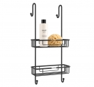grille de stockage pour le double douche par pendaison à la douche en laiton, la qualité du savoir-faire italien