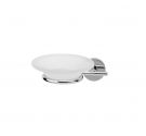 Soap holder bathroom wall mounted frosted glass