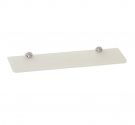 Shelf glass bathroom neutral/satin | L. 40cm - Sp 8mm