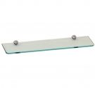 Shelf-frosted glass/neutral bathroom| L. 50 cm - Sp. 8mm