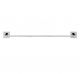 Bathroom wall towel rack - medium towel - Cube Line
