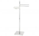 Bathroom furniture planter consisting of soap door and chrome brass bidet towel case - CUBE LINE